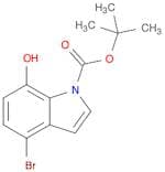1H-Indole-1-carboxylic acid, 4-bromo-7-hydroxy-, 1,1-dimethylethyl ester
