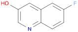 3-Quinolinol, 6-fluoro-