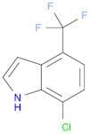 1H-Indole, 7-chloro-4-(trifluoroMethyl)-
