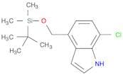 1H-Indole, 7-chloro-4-[[[(1,1-dimethylethyl)dimethylsilyl]oxy]methyl]-