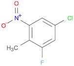 5-Chloro-1-fluoro-2-methyl-3-nitrobenzene