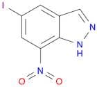 1H-Indazole, 5-iodo-7-nitro-