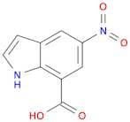 5-nitro-1H-indole-7-carboxylic acid