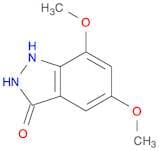 3H-Indazol-3-one, 1,2-dihydro-5,7-dimethoxy-