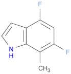 1H-Indole, 4,6-difluoro-7-methyl-