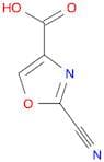 4-Oxazolecarboxylic acid, 2-cyano-