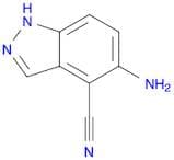 1H-Indazole-4-carbonitrile, 5-amino-