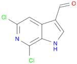 5,7-Dichloro-1H-pyrrolo[2,3-c]pyridine-3-carbaldehyde