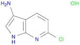 6-Chloro-1H-pyrrolo[2,3-b]pyridin-3-amine hydrochloride