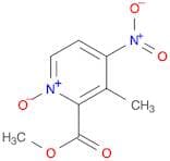 2-Pyridinecarboxylic acid, 3-methyl-4-nitro-, methyl ester, 1-oxide