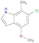 1H-Indole, 6-chloro-4-methoxy-7-methyl-
