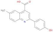 2-(4-Hydroxyphenyl)-6-methylquinoline-4-carboxylic acid