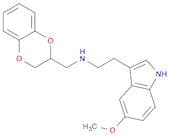 1H-Indole-3-ethanamine, N-[(2,3-dihydro-1,4-benzodioxin-2-yl)methyl]-5-methoxy-