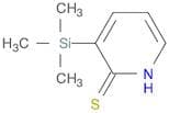 2(1H)-Pyridinethione, 3-(trimethylsilyl)-