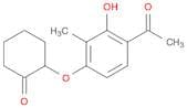 Cyclohexanone, 2-(4-acetyl-3-hydroxy-2-methylphenoxy)-