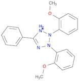2H-Tetrazolium, 2,3-bis(methoxyphenyl)-5-phenyl- (9CI)