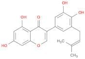 4H-1-Benzopyran-4-one, 3-[3,4-dihydroxy-5-(3-methyl-2-buten-1-yl)phenyl]-5,7-dihydroxy-