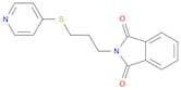 1H-Isoindole-1,3(2H)-dione, 2-[3-(4-pyridinylthio)propyl]-