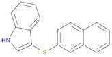 1H-Indole, 3-(2-naphthalenylthio)-