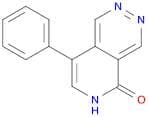 Pyrido[3,4-d]pyridazin-5(6H)-one, 8-phenyl-