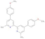 2,2'-Bipyridine, 4,4'-bis(4-methoxyphenyl)-6,6'-dimethyl-