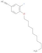 Benzene, 1-(decyloxy)-4-ethynyl-2-fluoro-