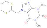 1H-Purine-2,6-dione, 7-(1,3-dithian-2-ylmethyl)-3,7-dihydro-1,3-dimethyl-