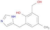 Benzenemethanol, 2-hydroxy-3-(1H-imidazol-5-ylmethyl)-5-methyl-