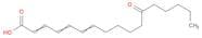 Heptadecatrienoic acid, 12-oxo- (9CI)