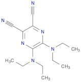 2,3-Pyrazinedicarbonitrile, 5,6-bis(diethylamino)-