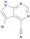 5-Bromo-7H-pyrrolo[2,3-d]pyrimidine-4-carbonitrile