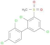 1,1'-Biphenyl, 2,2',4',5-tetrachloro-3-(methylsulfonyl)-