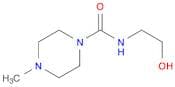 1-Piperazinecarboxamide, N-(2-hydroxyethyl)-4-methyl-