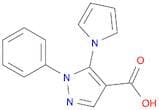 1-Phenyl-5-(1H-pyrrol-1-yl)-1H-pyrazole-4-carboxylic acid