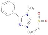 4H-1,2,4-Triazole, 3-(ethylsulfonyl)-4-methyl-5-phenyl-