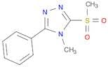 3-methanesulfonyl-4-methyl-5-phenyl-4H-1,2,4-triazole