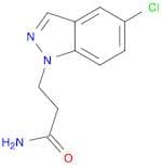 1H-Indazole-1-propanamide, 5-chloro-