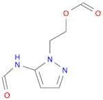 Formamide, N-[1-[2-(formyloxy)ethyl]-1H-pyrazol-5-yl]-