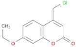 2H-1-Benzopyran-2-one, 4-(chloromethyl)-7-ethoxy-