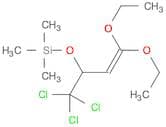 Silane, [[3,3-diethoxy-1-(trichloromethyl)-2-propen-1-yl]oxy]trimethyl-