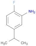 Benzenamine, 2-fluoro-5-(1-methylethyl)-
