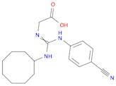 Glycine, N-[[(4-cyanophenyl)amino](cyclooctylamino)methylene]-