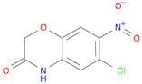 2H-1,4-Benzoxazin-3(4H)-one, 6-chloro-7-nitro-