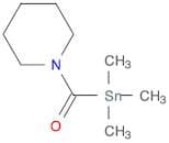Piperidine, 1-[(trimethylstannyl)carbonyl]-
