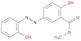 Benzoic acid, 2-hydroxy-5-[2-(2-hydroxyphenyl)diazenyl]-, methyl ester