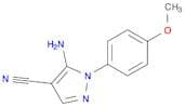 5-Amino-1-(4-methoxyphenyl)-1H-pyrazole-4-carbonitrile