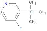 Pyridine,4-fluoro-3-(trimethylsilyl)-