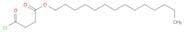 Butanoic acid, 4-chloro-4-oxo-, tetradecyl ester