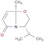Pyrrolo[2,1-b]oxazol-5(7aH)-one, 2,3-dihydro-7a-methyl-3-(1-methylethyl)-, (3S,7aR)-