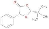 1,3-Dioxolan-4-one, 2-(1,1-dimethylethyl)-5-phenyl-, (2R,5R)-